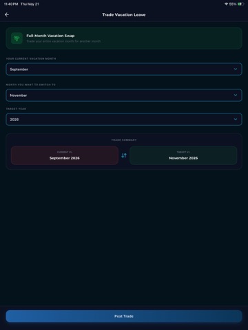 Trade4Crew iPad screenshot