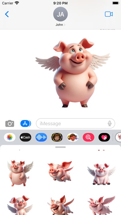 Flying Pig Stickers screenshot-5