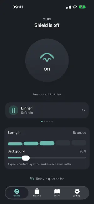 Muffl: Soften Trigger Sounds screenshot 1