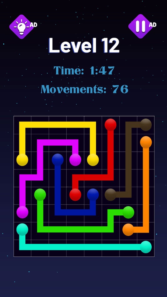 #1. Dots Match - Dot Connect (iOS) 由: Usama Aziz