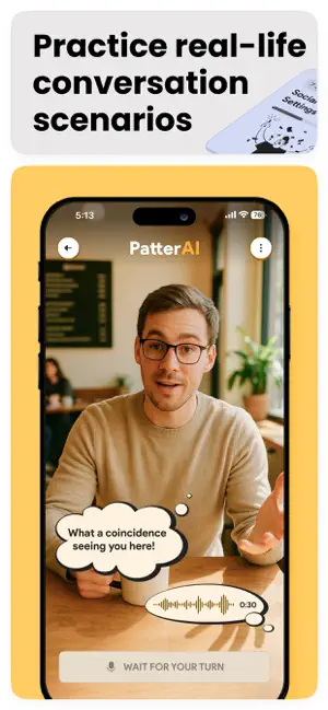 PatterAI: Communication Skills iPhone screenshot 3