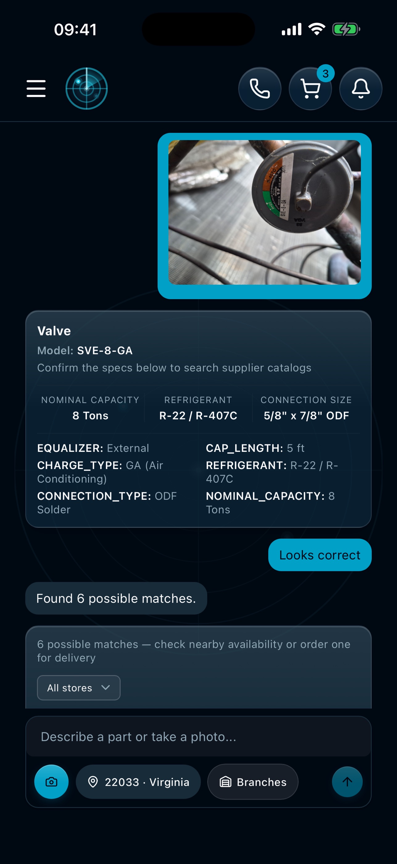 Screenshot 3 of Parts Radar
