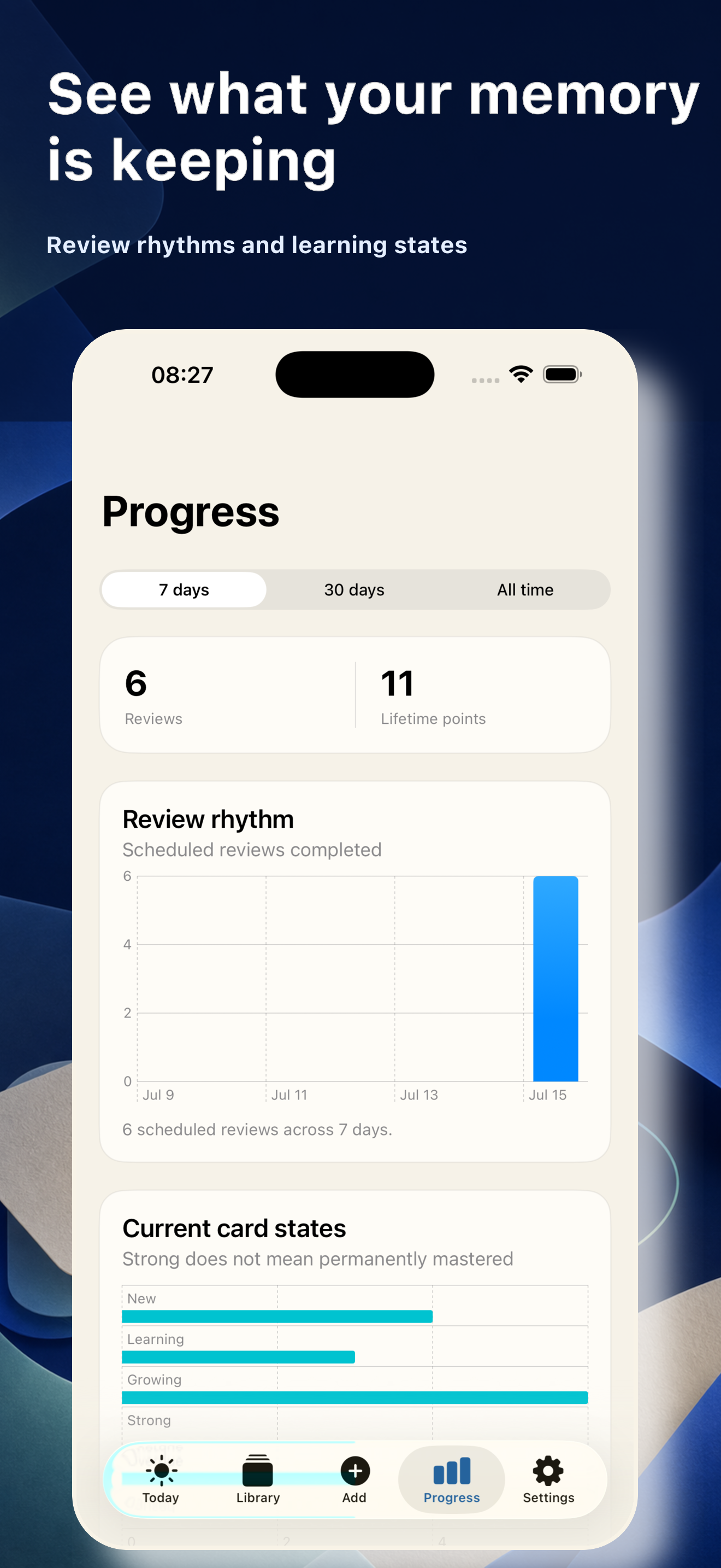 Quiet Recall: Study Flashcards screenshot 6