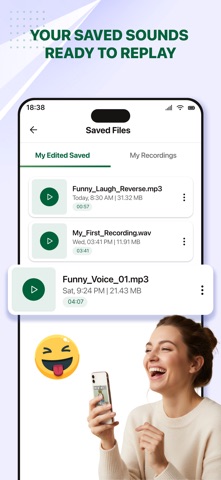 Reverse Audio & Voice Effects screenshot