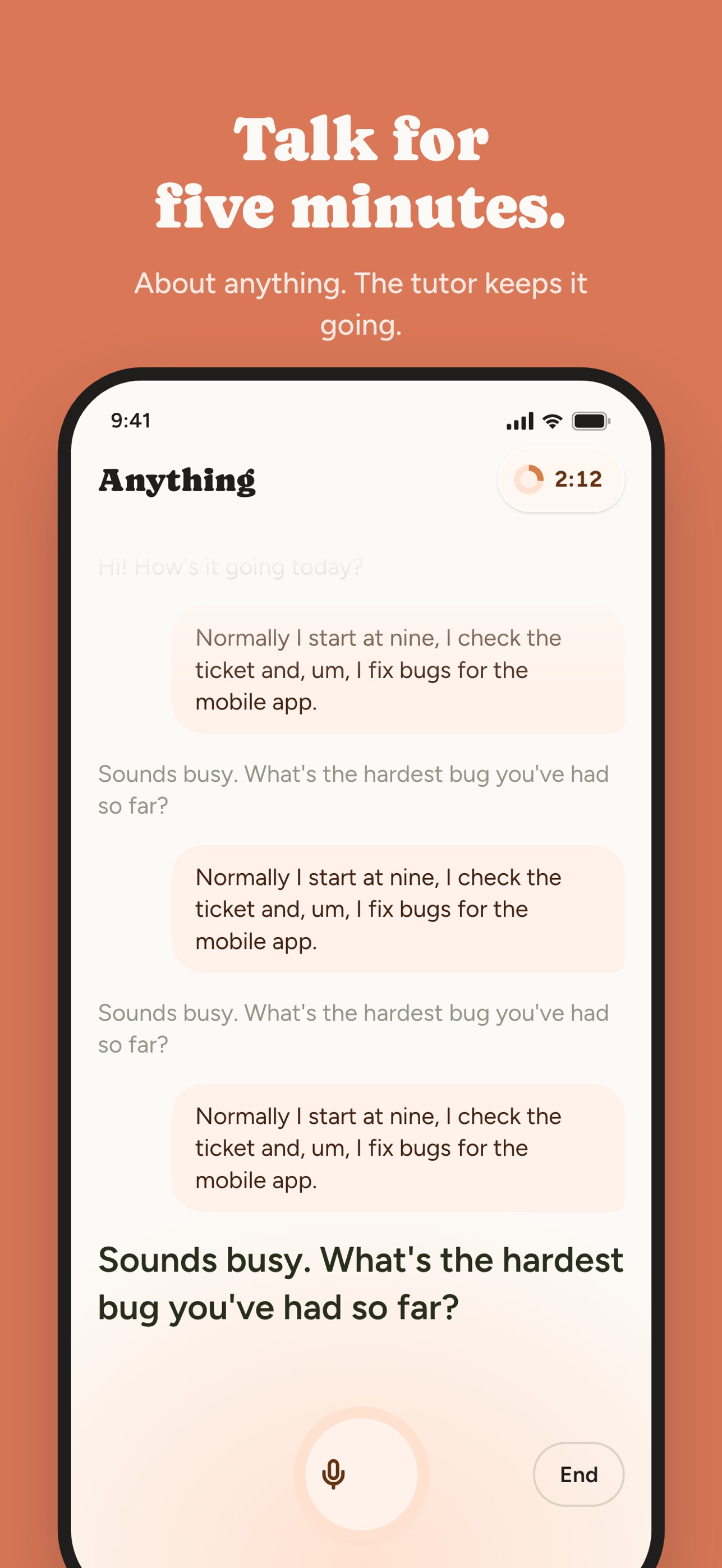 Screenshot 1 of Consisto: Daily English