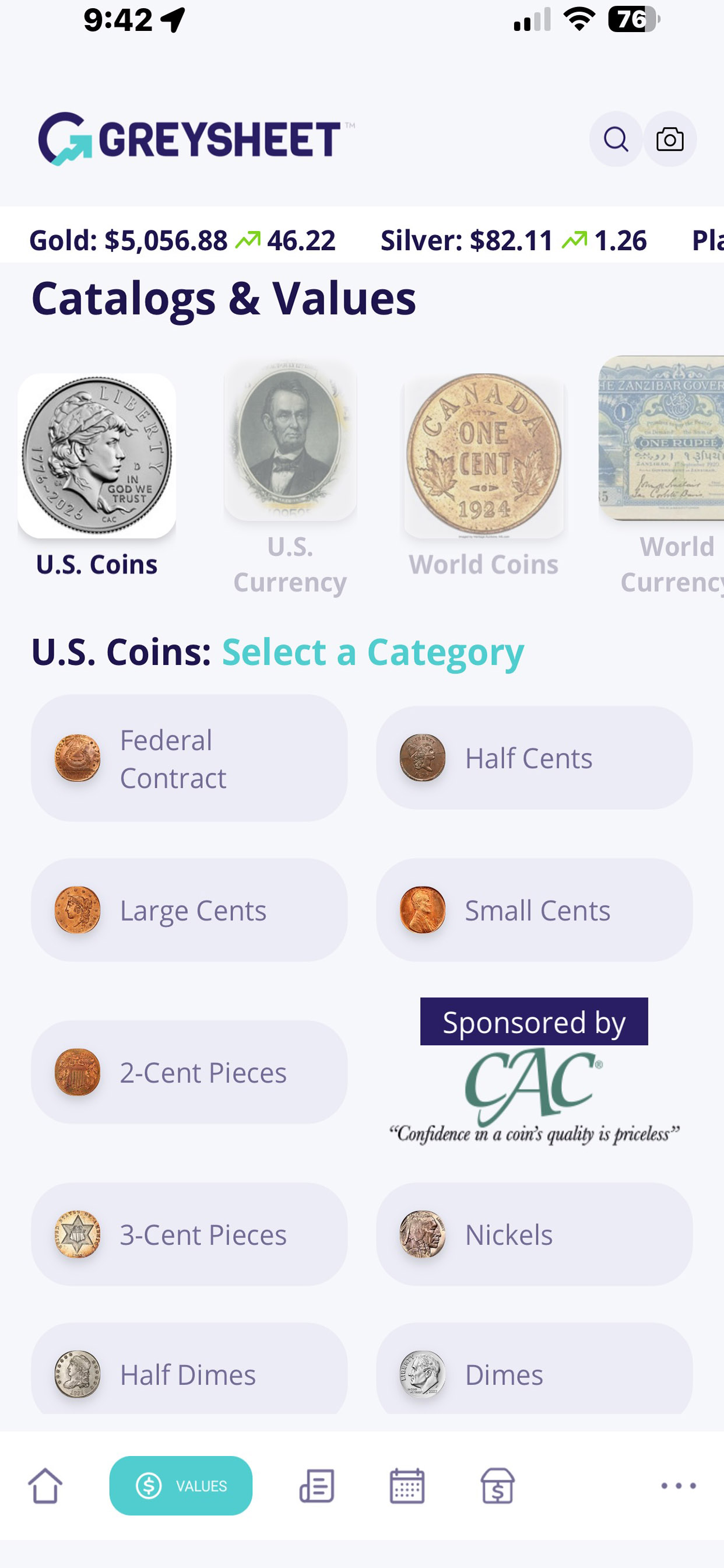 Greysheet: Rare Coin Pricing screenshot 2
