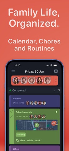 Todoable: Family Calendar iPhone screenshot
