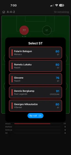 Draft It! 38-0 Draft screenshot 2