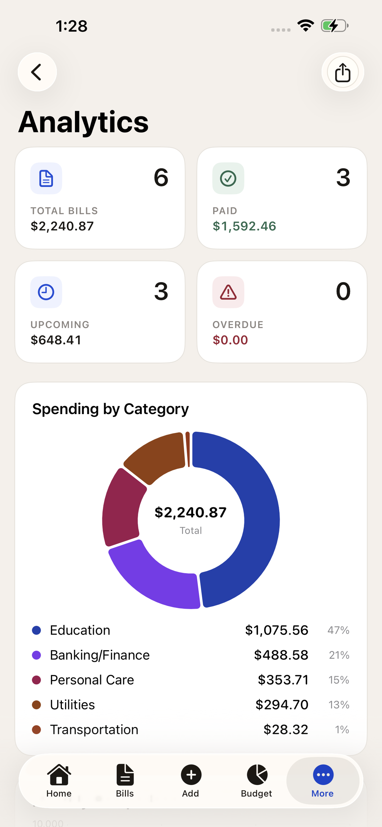 BillKeep - Smart Bill Tracker screenshot 4