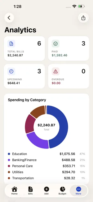 BillKeep - Smart Bill Tracker screenshot 4