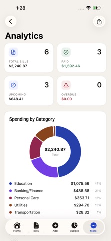 BillKeep - Smart Bill Tracker Screenshot 4 of 7