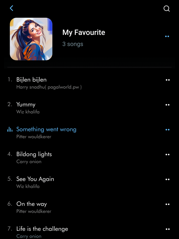 Screenshot #6 pour Music Player: Play Music