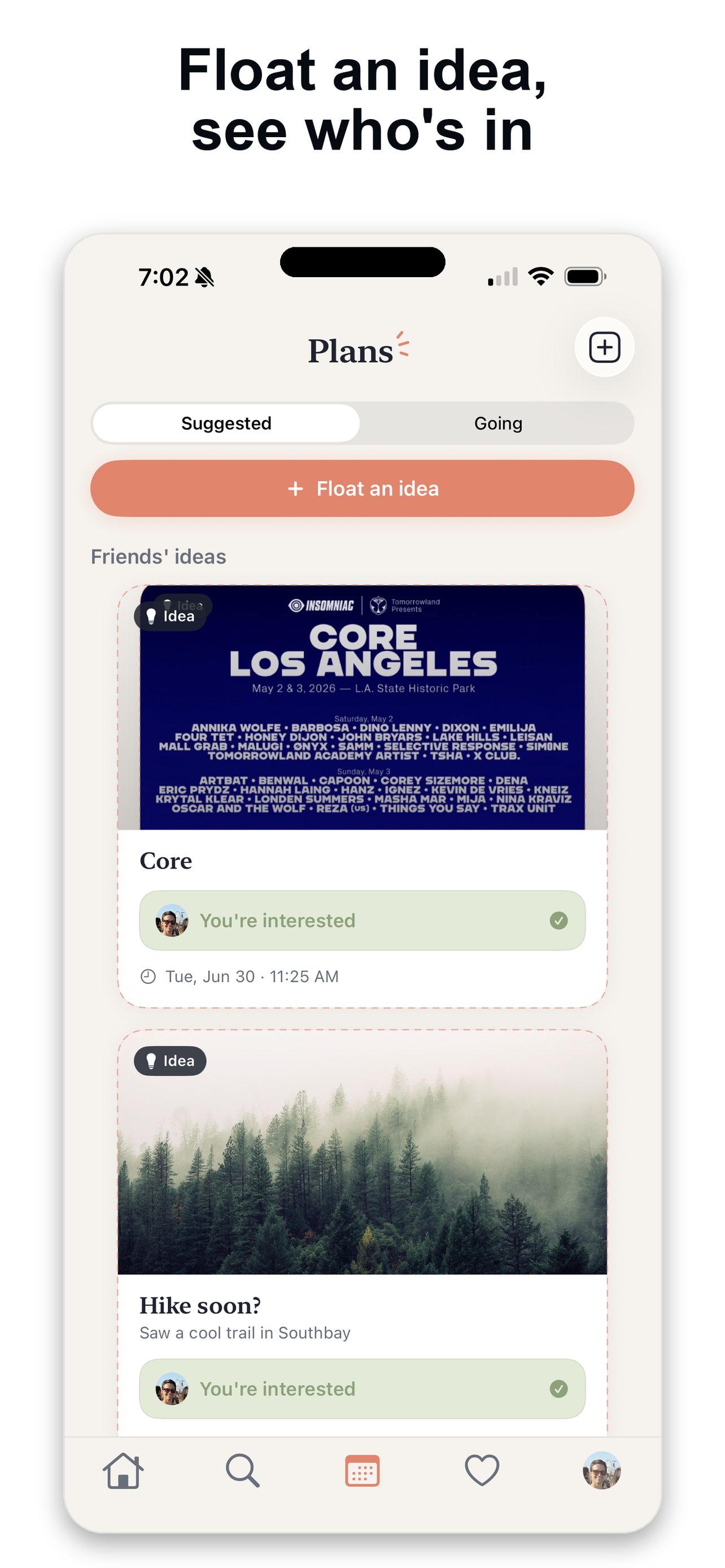 Yenz: Plans with Friends screenshot 2