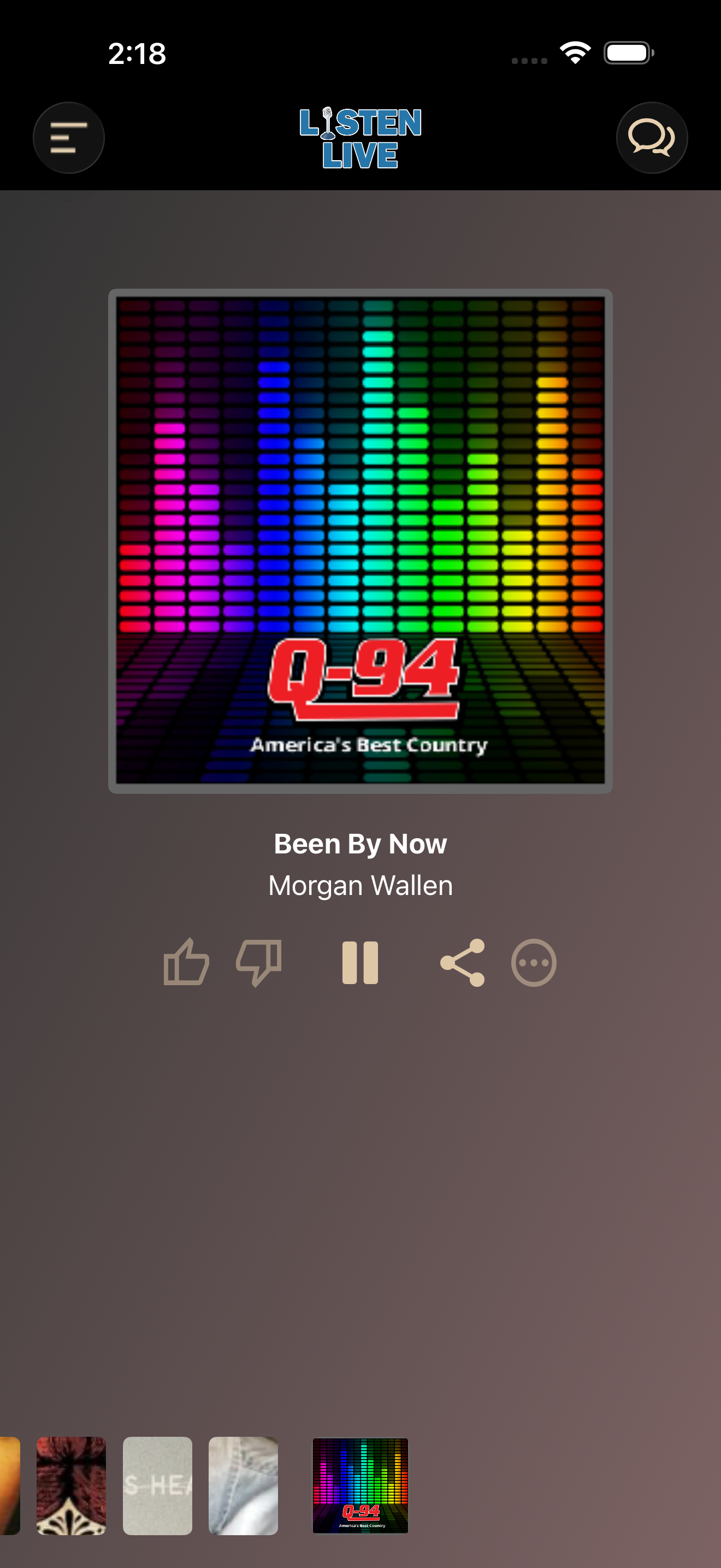 Q94 WQZX screenshot 2