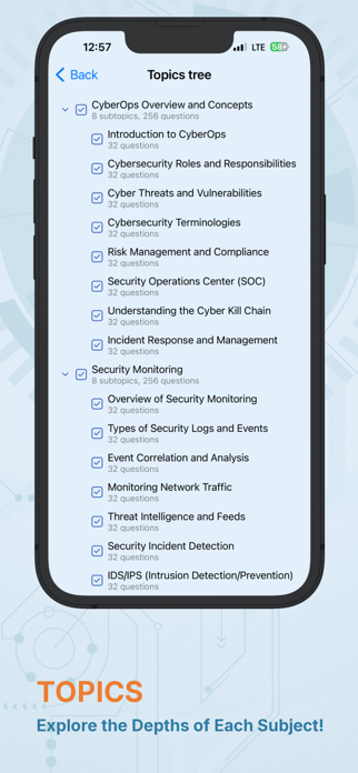 Learn CyberOps Test Screenshot 2 of 6