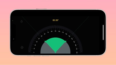 Protractor Edge-angle measure screenshot
