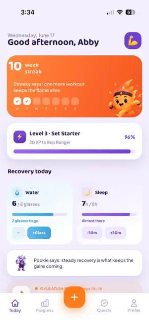 Buff Pookie Gym screenshot 1