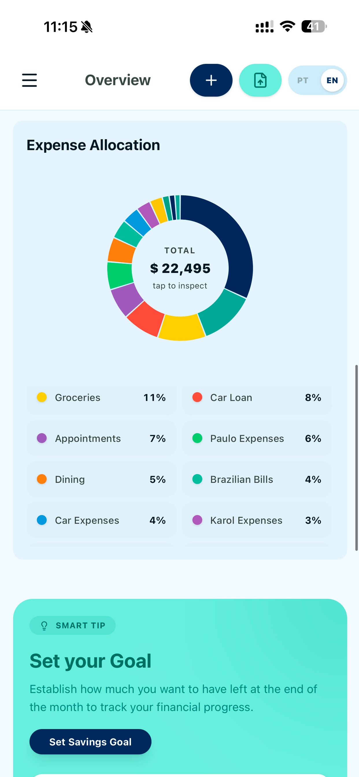 Screenshot 9 of EQLB: Personal Finance
