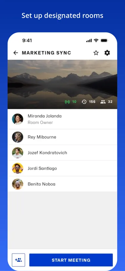 Screenshot 4 di 4 di Eyeson Video Meeting Rooms