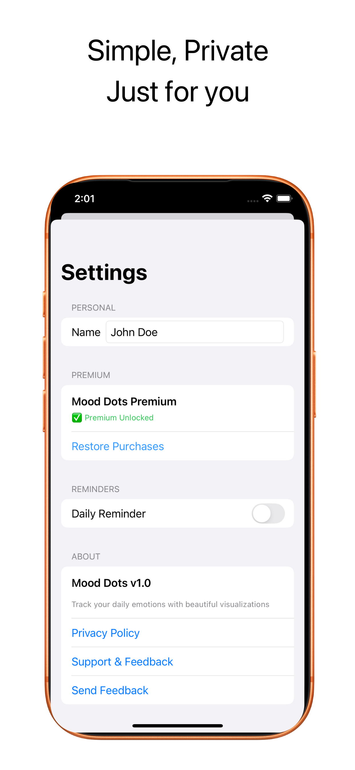 Mood Dots - Mood Tracker