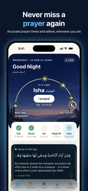 Salah Guard: Prayer Times screenshot 1