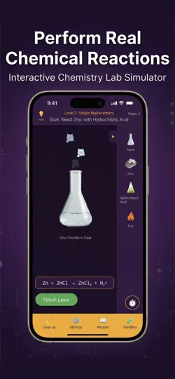 Capture d'écran de ChemLab: Chemistry Simulator sur iPhone 6