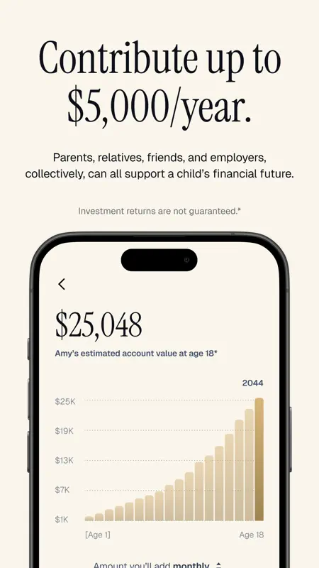 Trump Accounts: Official App screenshot 7 of 9
