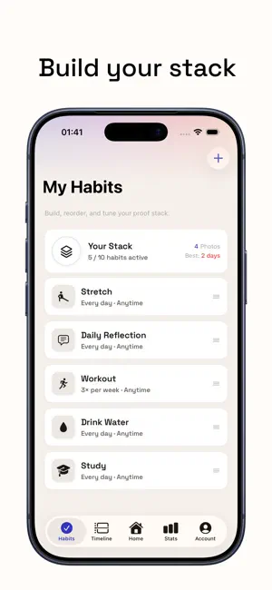 Forge: Proof Habits screenshot 4