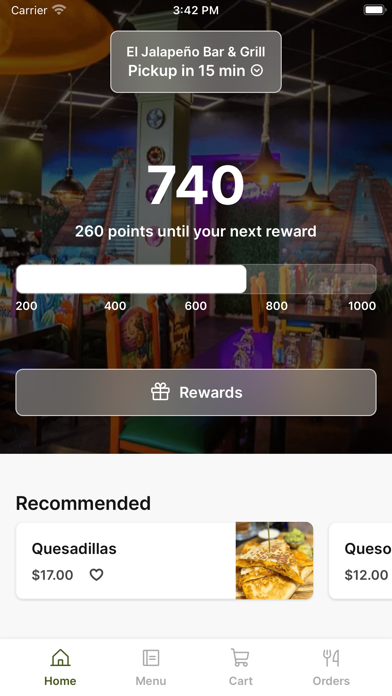 El Jalapeno Bar & Grill Screenshot