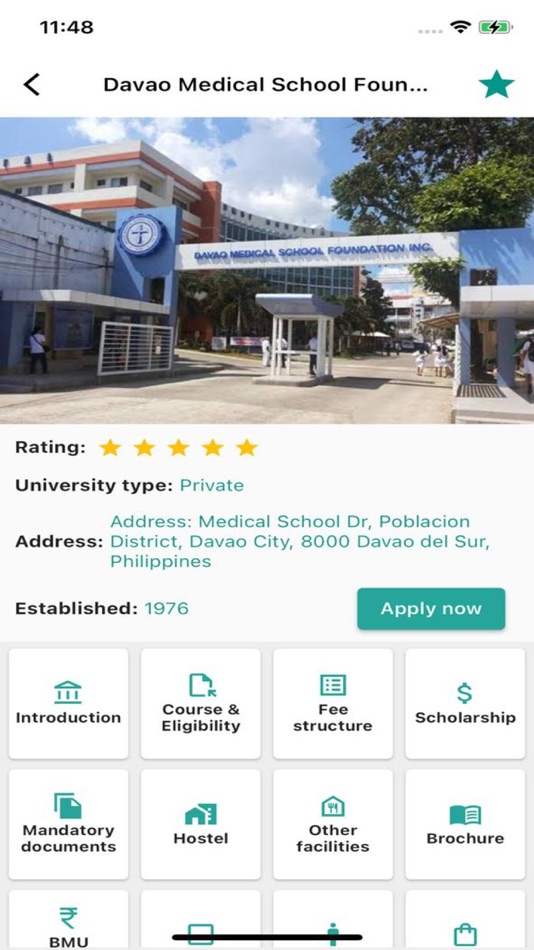 #5. Book My University (BMU) (iOS) Podle: yukti belwal