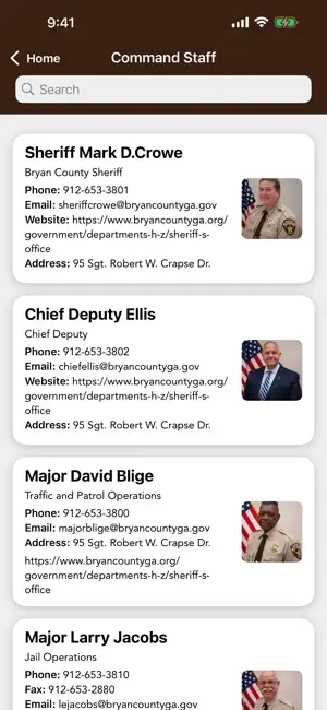 Bryan Co Sheriff's Office, Ga screenshot 2