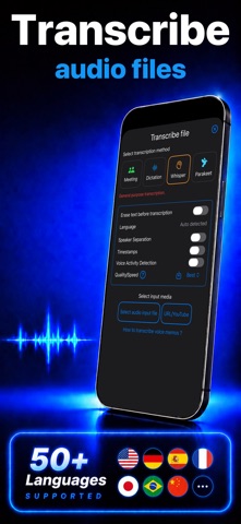 Voice to Text - Speak Notes iPhone screenshot