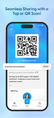 Oval - Digital Business Card Screenshot 4 of 7