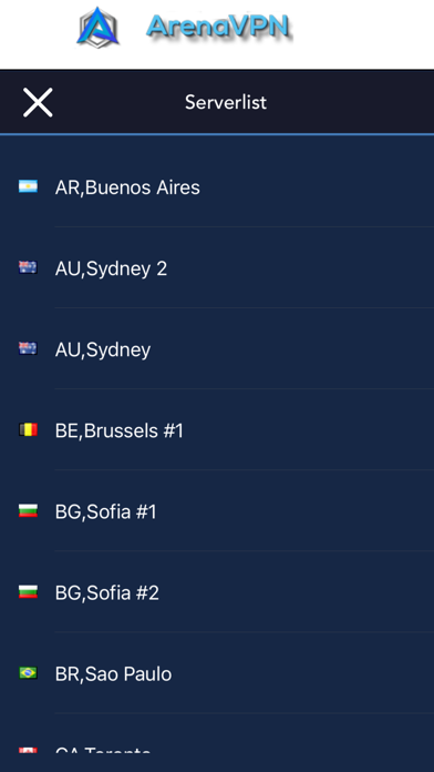 Screenshot #2 pour Arena VPN