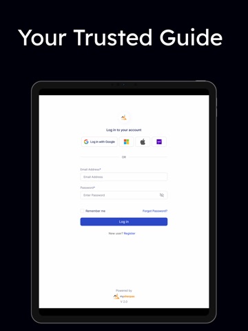 mysherpas iPad screenshot