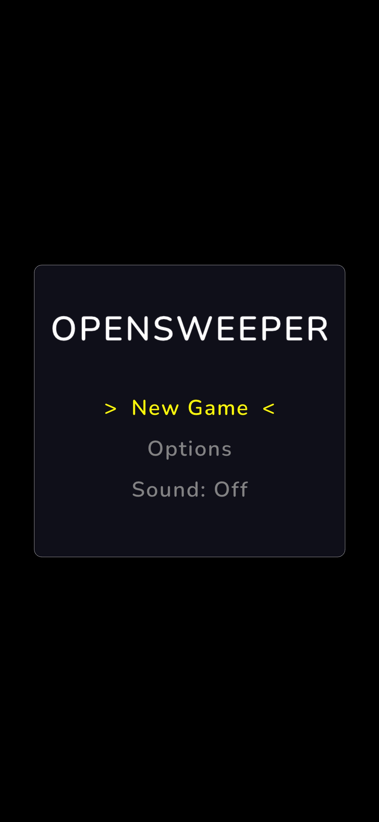 Screenshot 1 of opensweeper