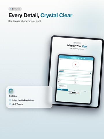 Inbox Zero — Email Sorter iPad screenshot