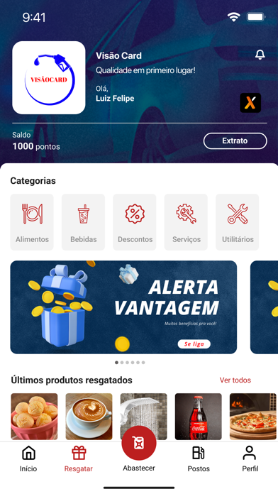 Visão Card iPhone screenshot