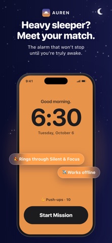 Auren Alarm Clock: Wake Up Screenshot 1 of 8