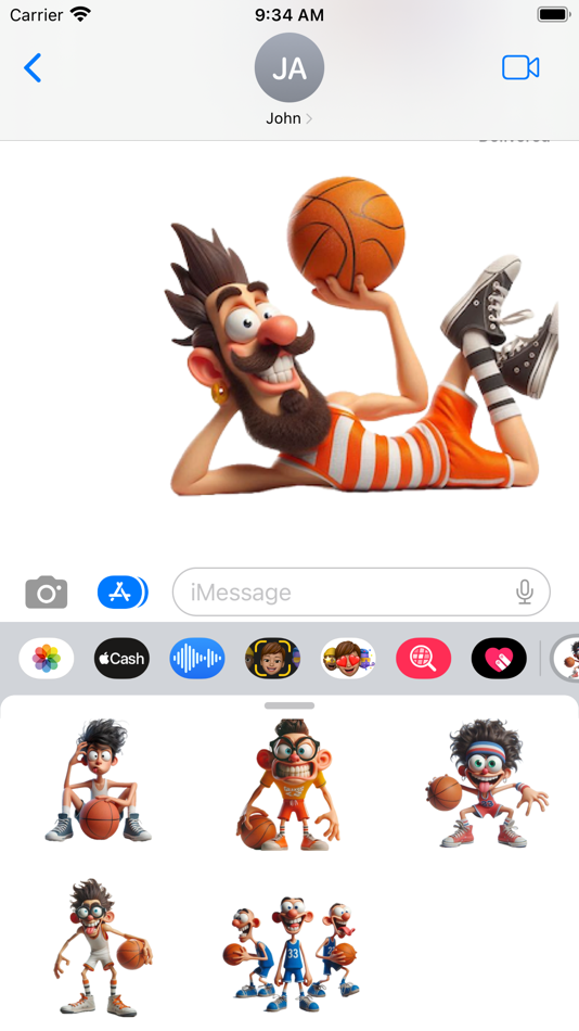 #6. Goofy Basketball Player (iOS) Podle: Paul Scott