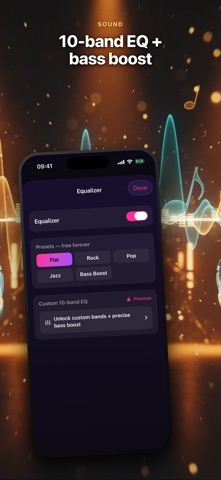 Tunio – Offline Music Player 스크린샷 3