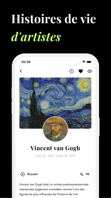 Screenshot #3 pour Histoire des Art - Artify