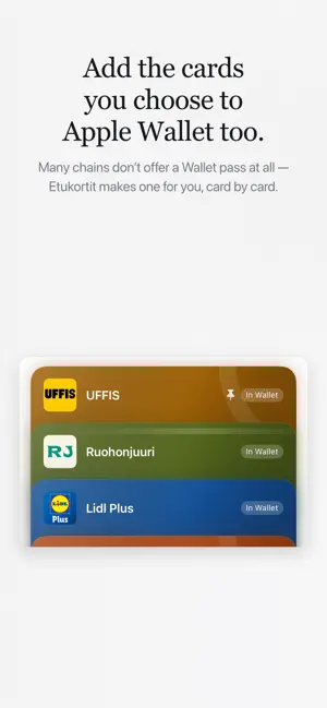 Etukortit – Loyalty Wallet screenshot 3