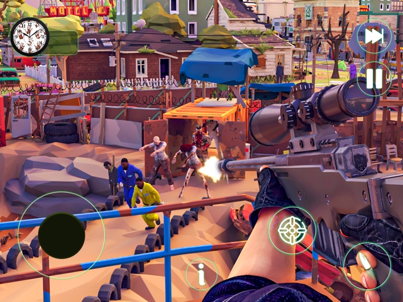 francotirador zombie caza jueg screenshot 6