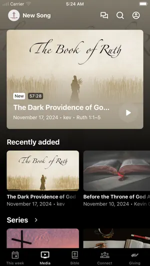 New Song Bible Church screenshot 2