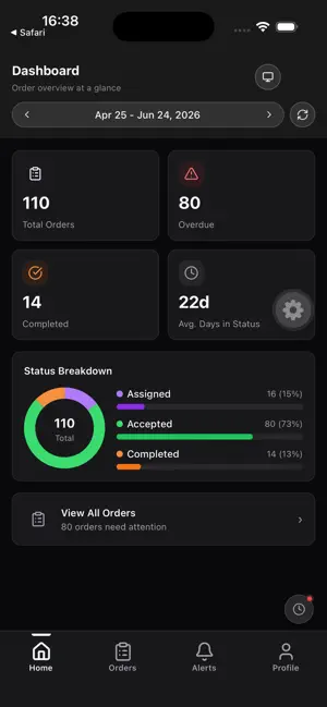 FleetPanda 3PL Vendor App screenshot 1