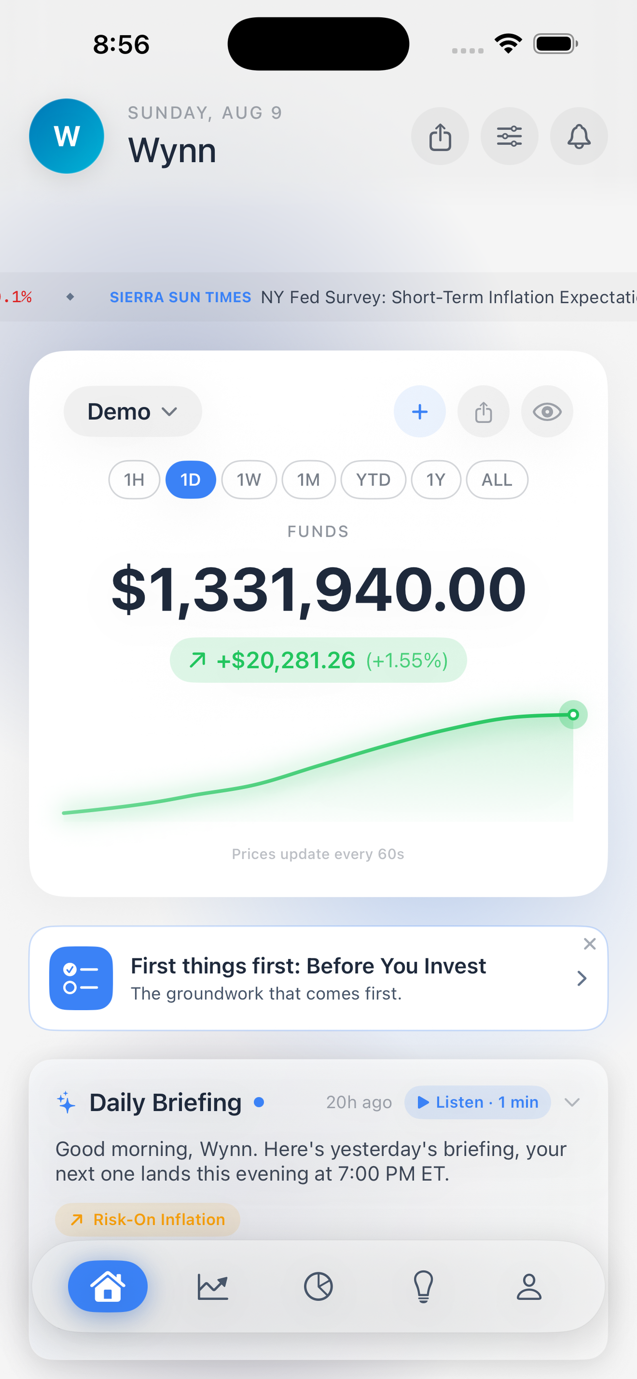 Arkline: Stocks & Crypto screenshot 3