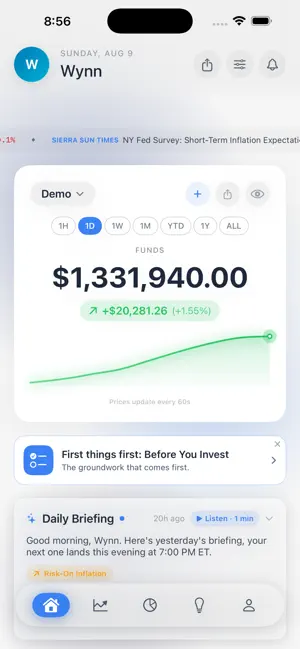 Arkline: Stocks & Crypto screenshot 3