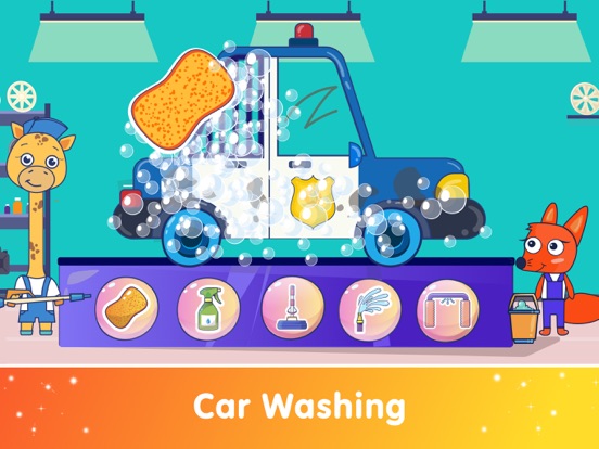 Kids Car Games for Toddlers iPad screenshot 7 - Education app