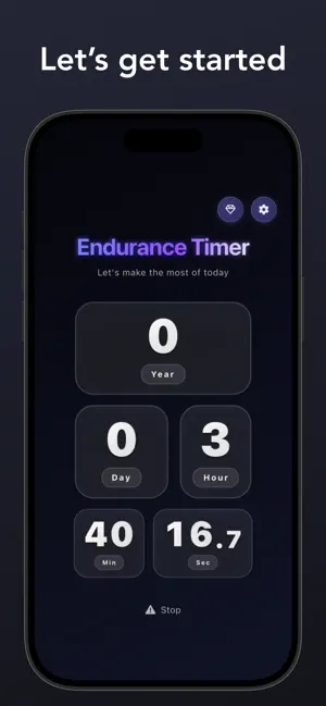 Endurance Timer screenshot 3